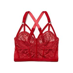 Lonely Lingerie Sabel Longline Corset Bra 32a